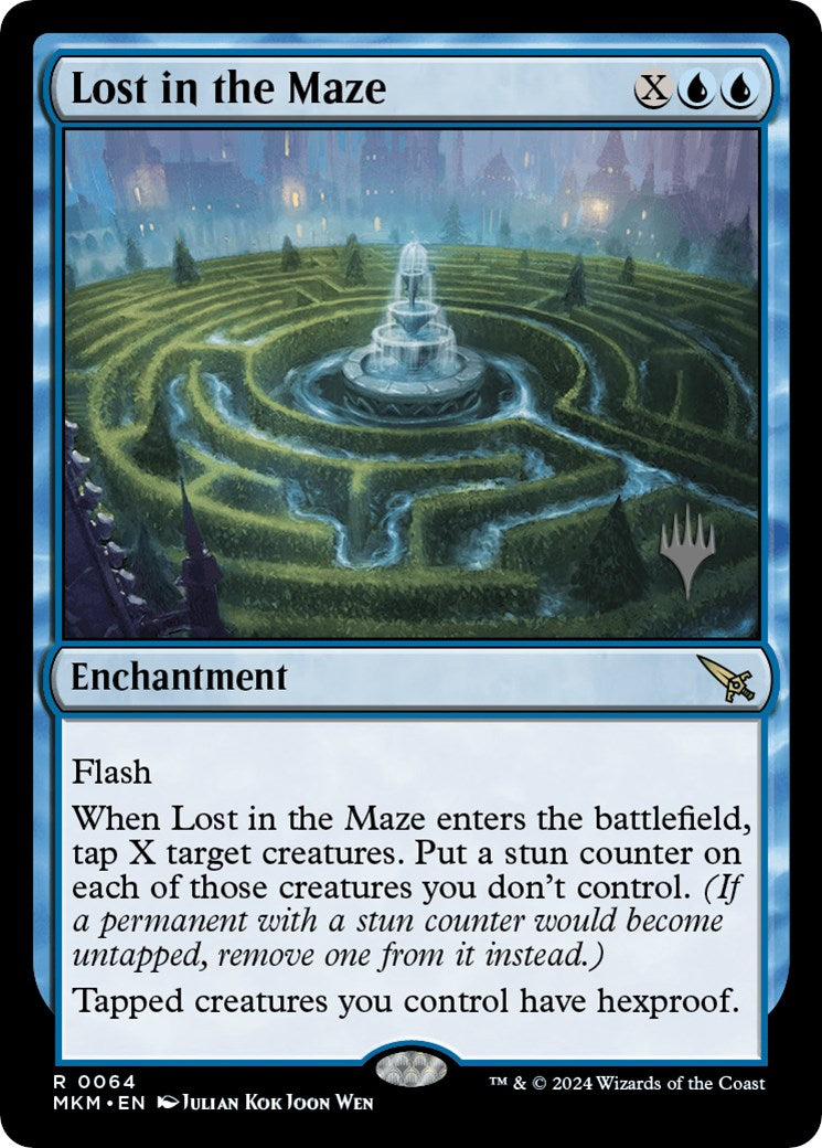Lost in the Maze (Promo Pack) [Murders at Karlov Manor Promos] | Magic Magpie