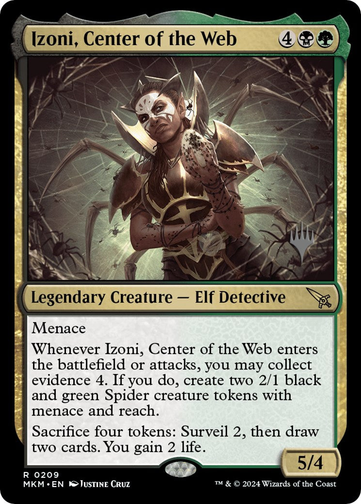 Izoni, Center of the Web (Promo Pack) [Murders at Karlov Manor Promos] | Magic Magpie