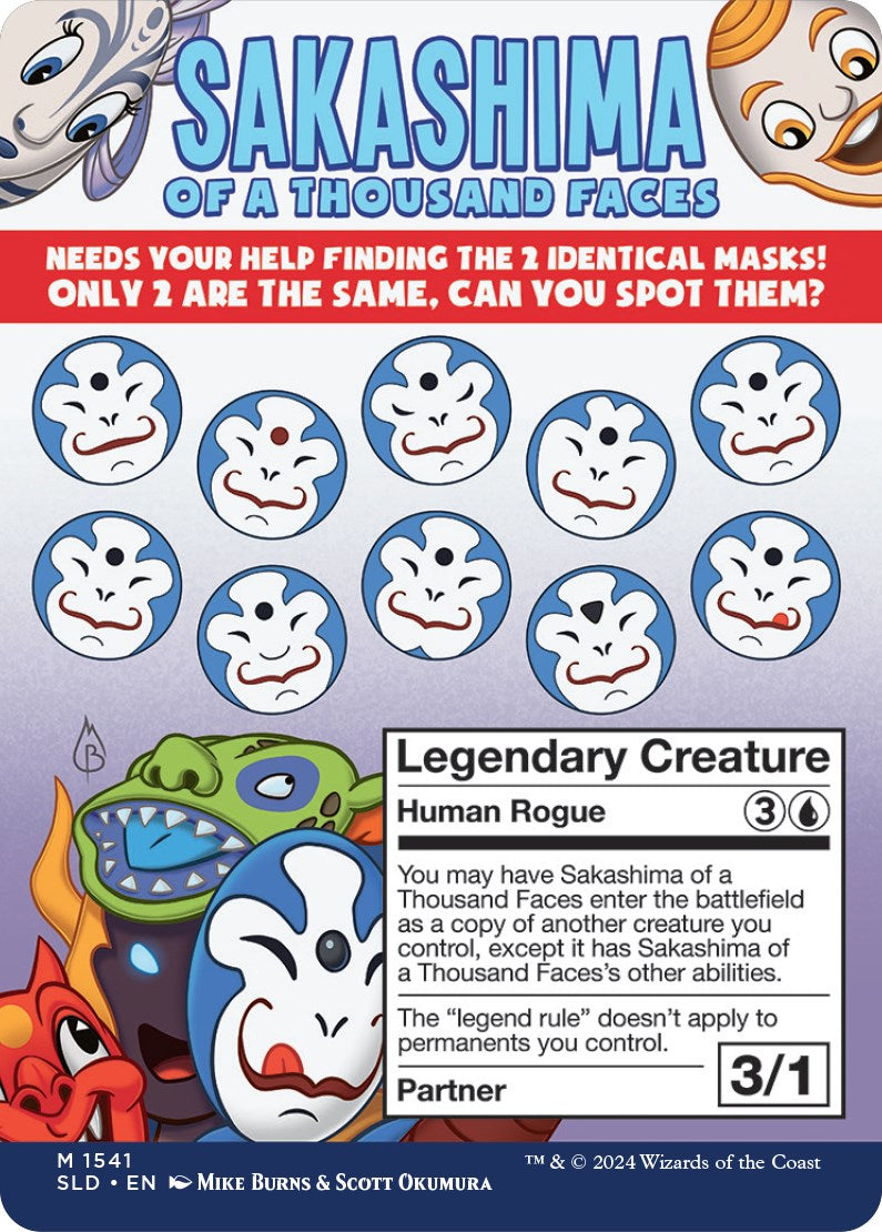 Sakashima of a Thousand Faces [Secret Lair Drop Series] | Magic Magpie