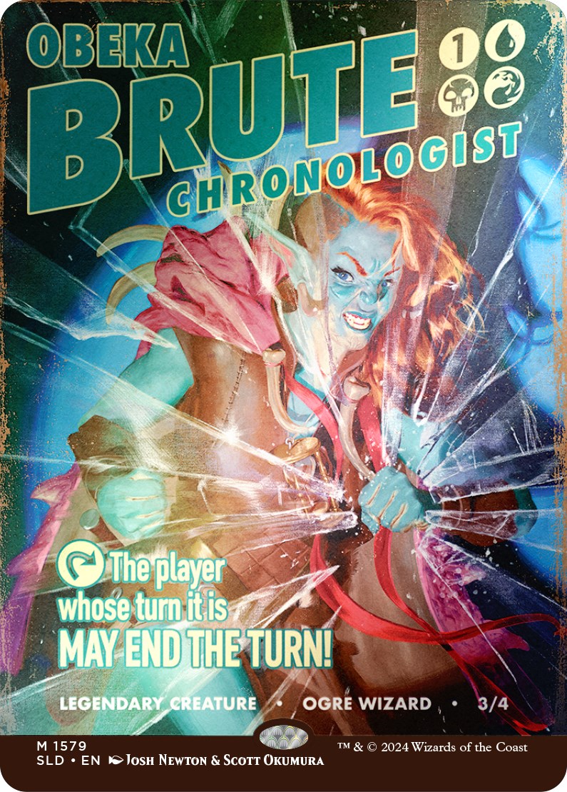 Obeka, Brute Chronologist (Rainbow Foil) [Secret Lair Drop Series] | Magic Magpie