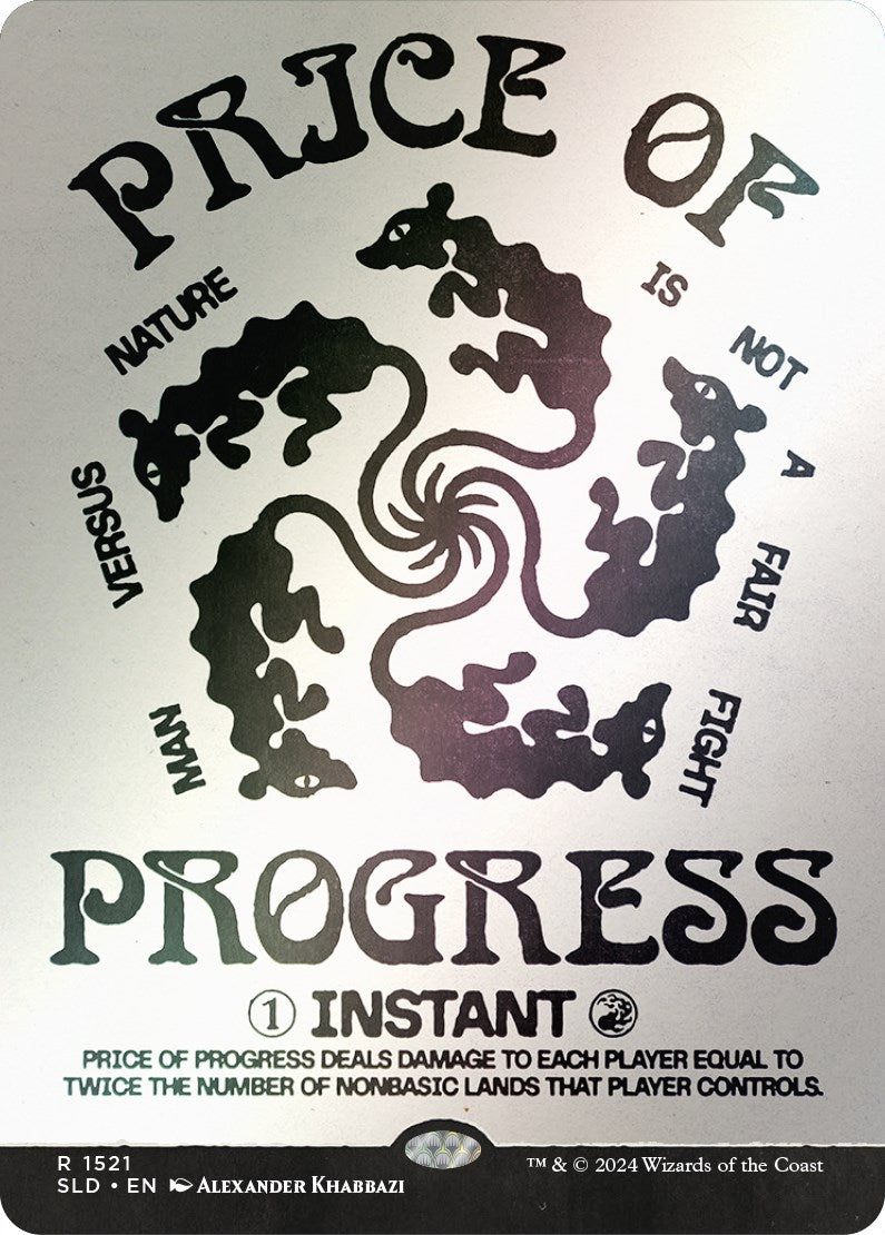 Price of Progress (Rainbow Foil) [Secret Lair Drop Series] | Magic Magpie