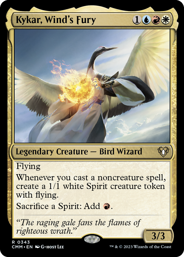 Kykar, Wind's Fury [Commander Masters] | Magic Magpie