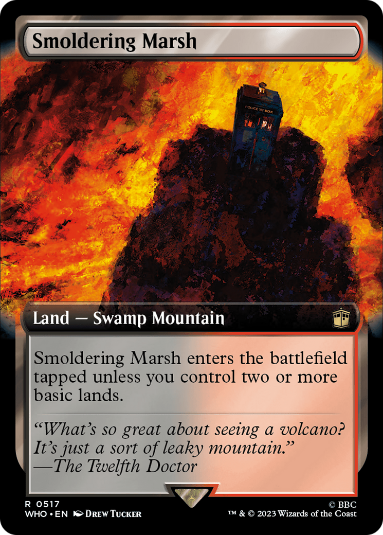 Smoldering Marsh (Extended Art) [Doctor Who] | Magic Magpie