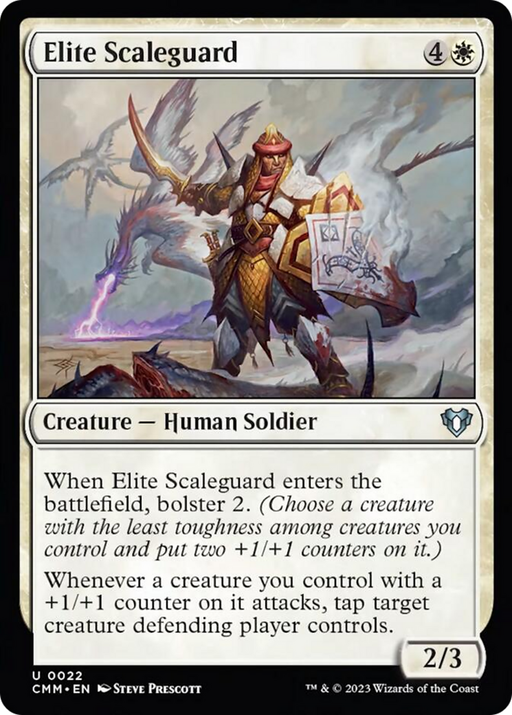 Elite Scaleguard [Commander Masters] | Magic Magpie