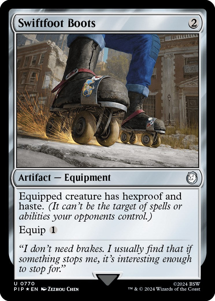 Swiftfoot Boots (Surge Foil) [Fallout] | Magic Magpie