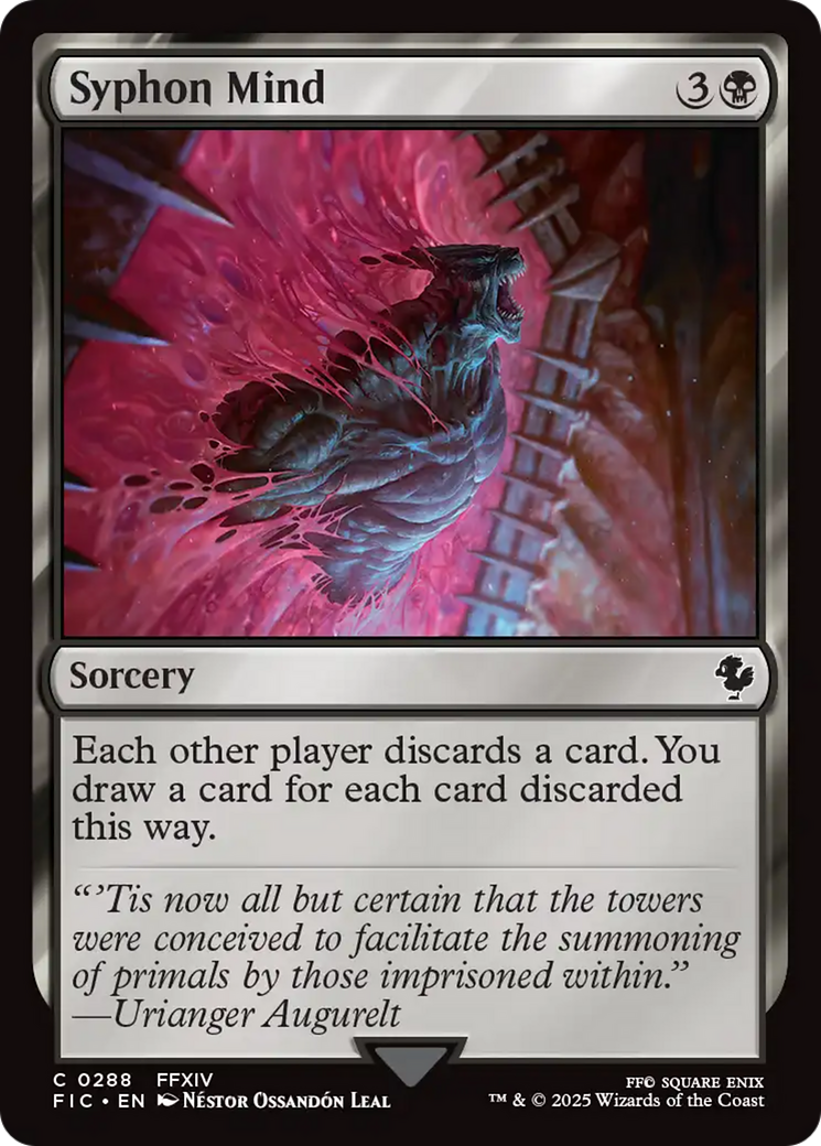 Syphon Mind [FINAL FANTASY Commander] | Magic Magpie