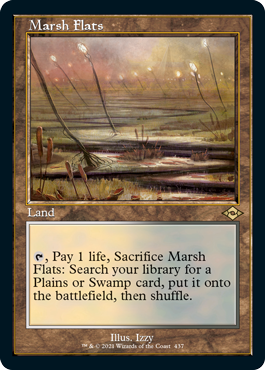 Marsh Flats (Retro Foil Etched) [Modern Horizons 2] | Magic Magpie