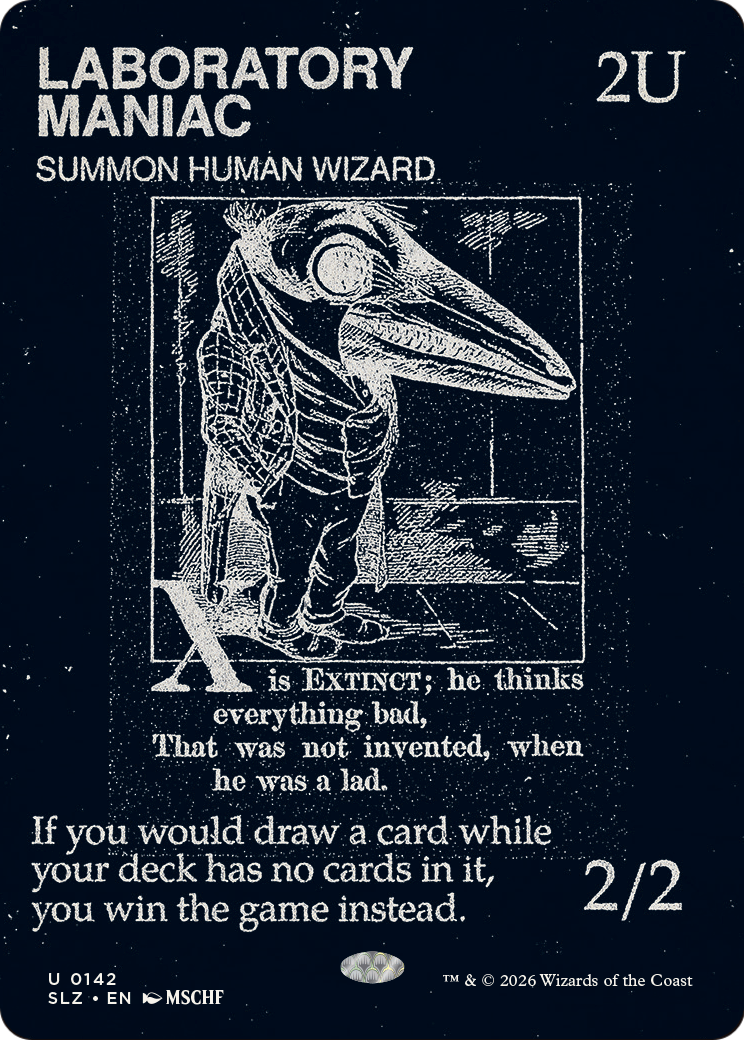 Laboratory Maniac (0142) [Secret Lair x MSCHF: The Zeta Set] | Magic Magpie