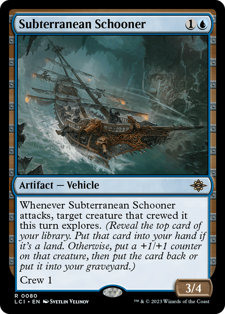 Subterranean Schooner [The Lost Caverns of Ixalan] | Magic Magpie