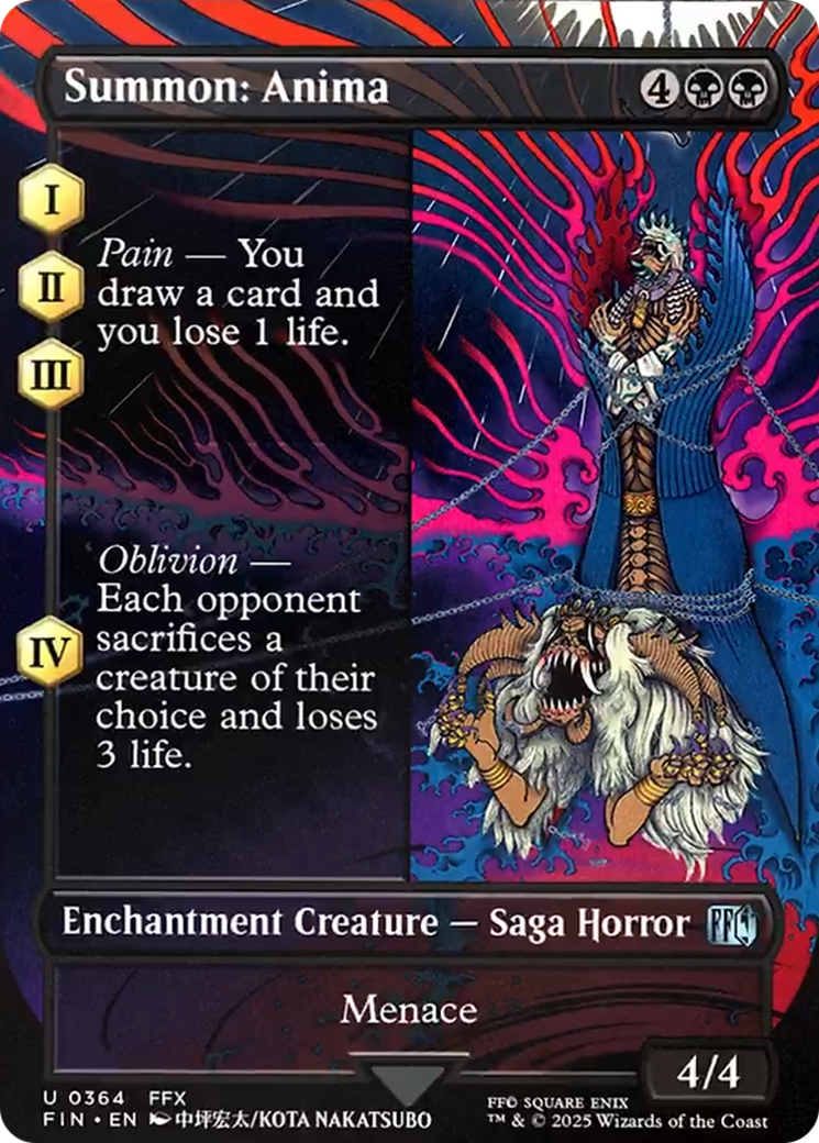 Summon: Anima (Borderless) [FINAL FANTASY] | Magic Magpie