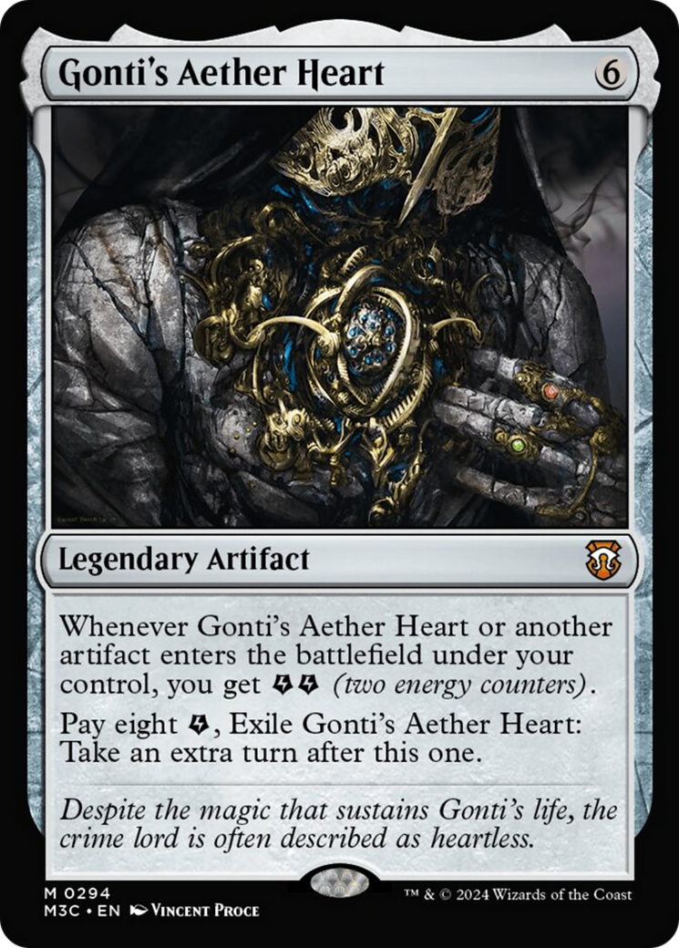 Gonti's Aether Heart [Modern Horizons 3 Commander] | Magic Magpie
