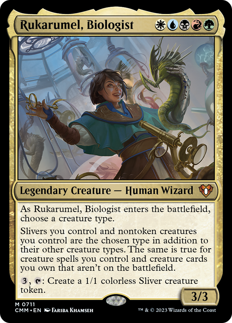 Rukarumel, Biologist [Commander Masters] | Magic Magpie