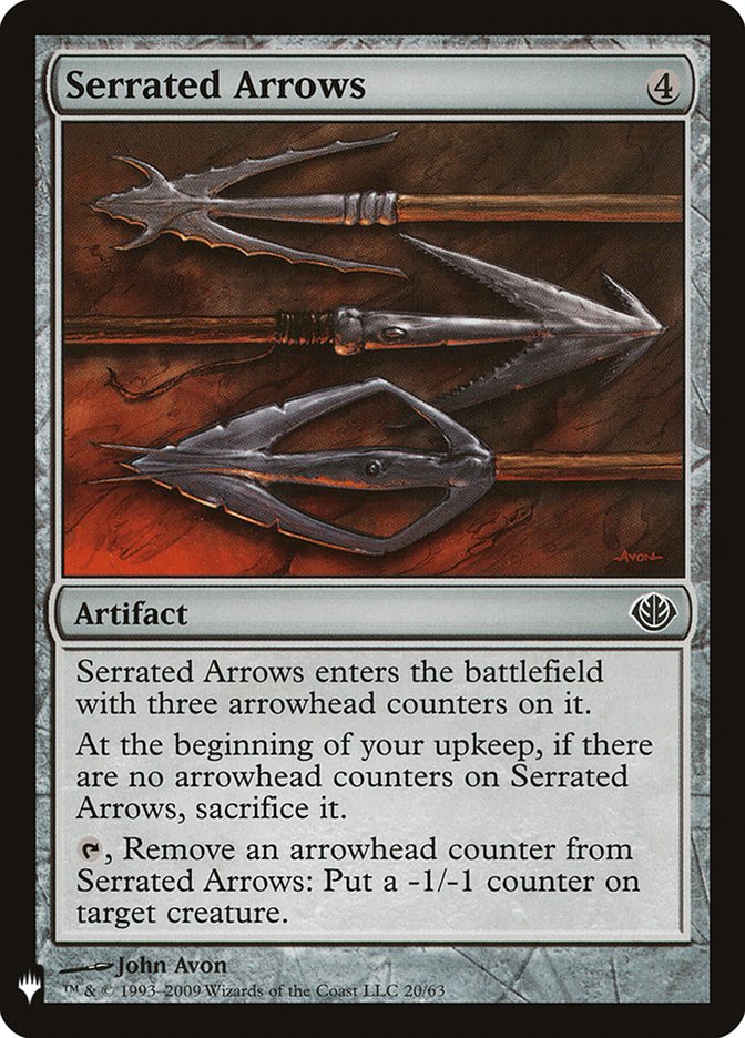 Serrated Arrows [Mystery Booster] | Magic Magpie