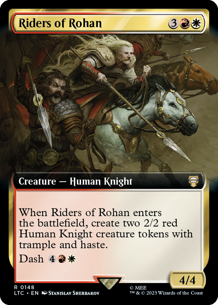 Riders of Rohan (Extended Art) [The Lord of the Rings: Tales of Middle-Earth Commander] | Magic Magpie