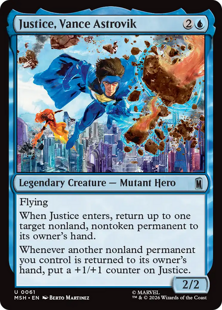 Justice, Vance Astrovik [Marvel Super Heroes] | Magic Magpie