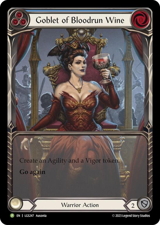 Goblet of Bloodrun Wine [LGS247] (Promo)  Rainbow Foil | Magic Magpie