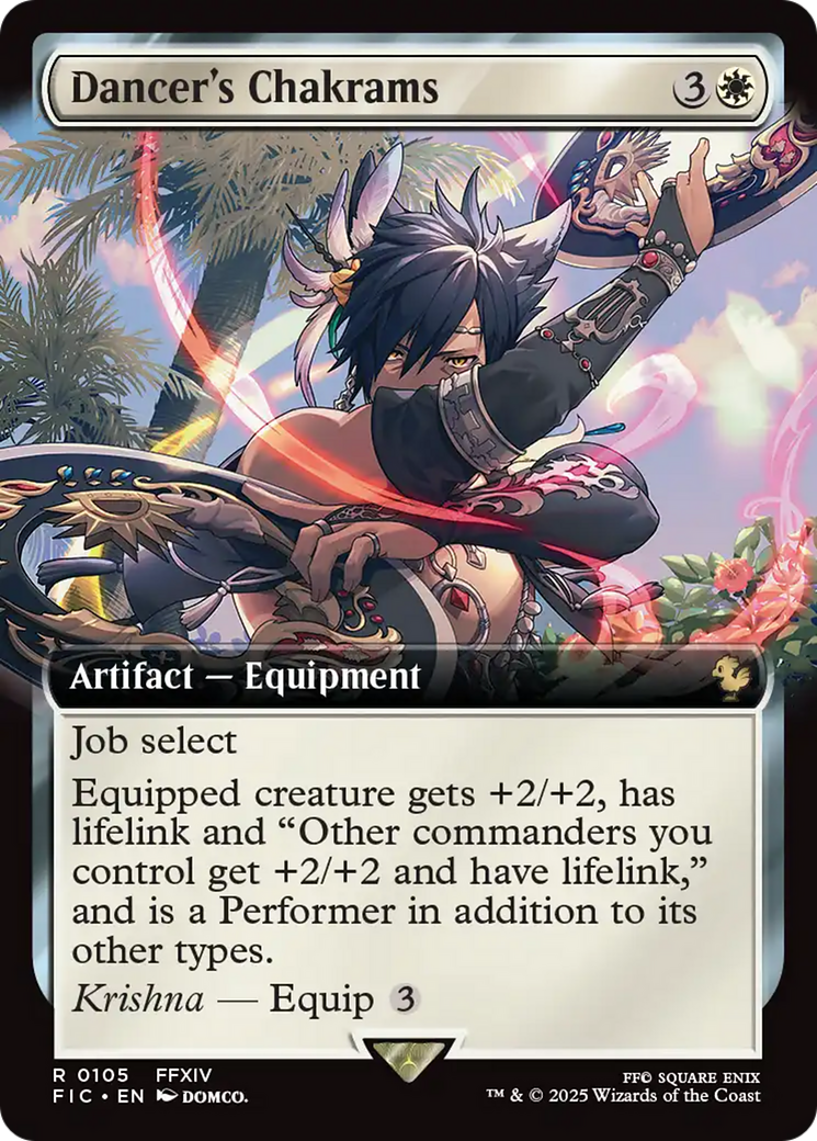 Dancer's Chakrams (Extended Art) [FINAL FANTASY Commander] | Magic Magpie