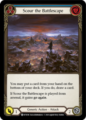 Scour the Battlescape (Blue) [U-WTR196] (Welcome to Rathe Unlimited)  Unlimited Normal | Magic Magpie