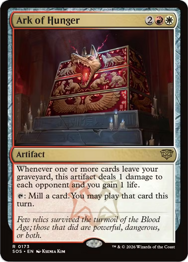 Ark of Hunger [Secrets of Strixhaven] | Magic Magpie