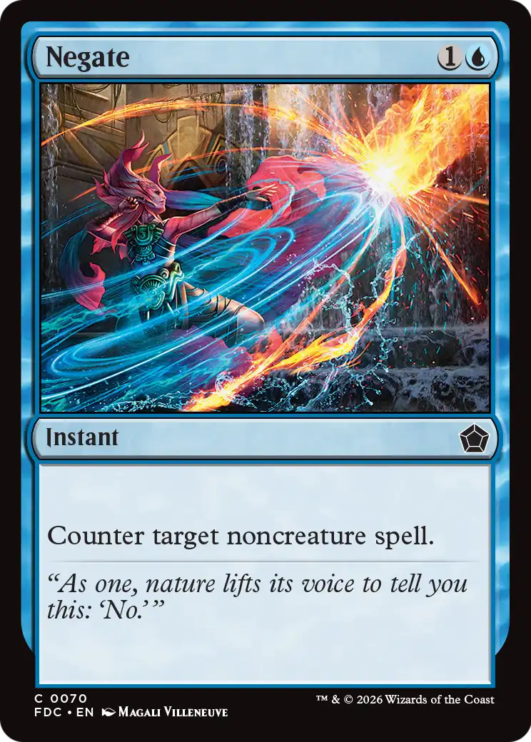 Negate [Foundations Commander] | Magic Magpie