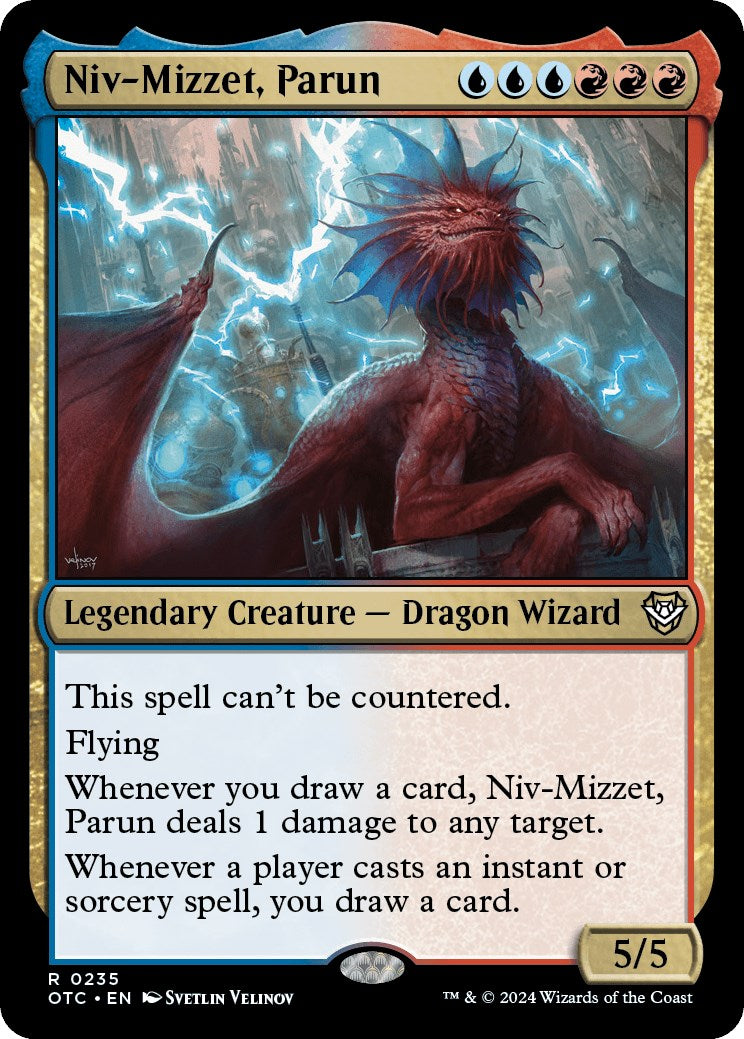 Niv-Mizzet, Parun [Outlaws of Thunder Junction Commander] | Magic Magpie