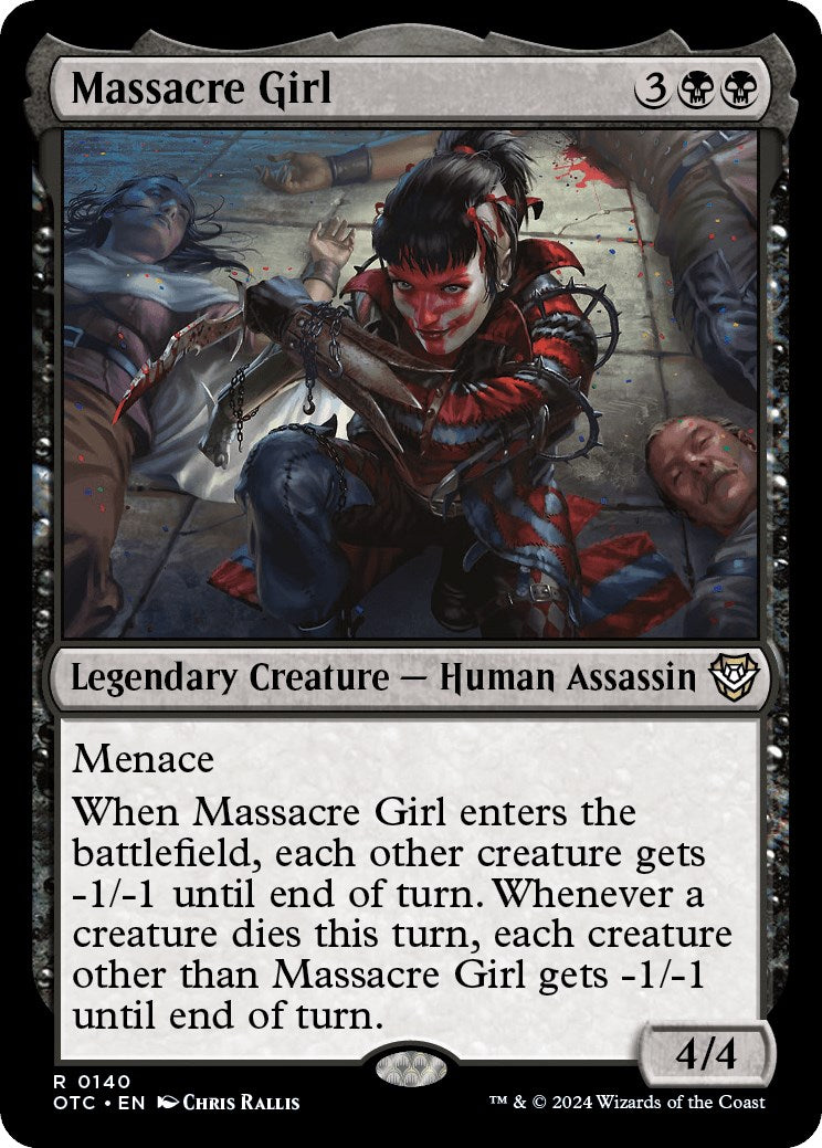 Massacre Girl [Outlaws of Thunder Junction Commander] | Magic Magpie