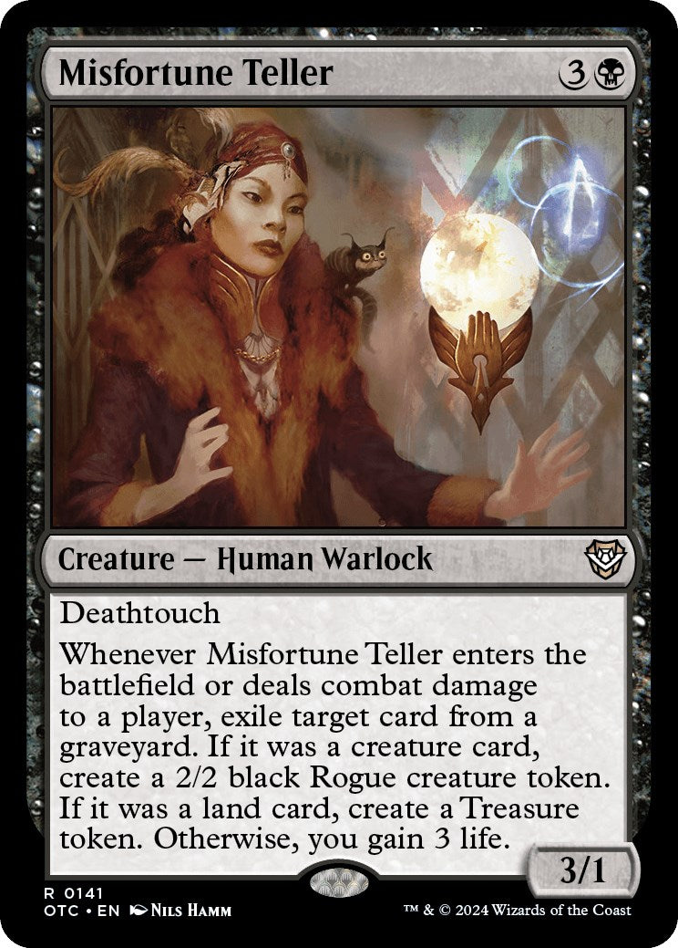 Misfortune Teller [Outlaws of Thunder Junction Commander] | Magic Magpie