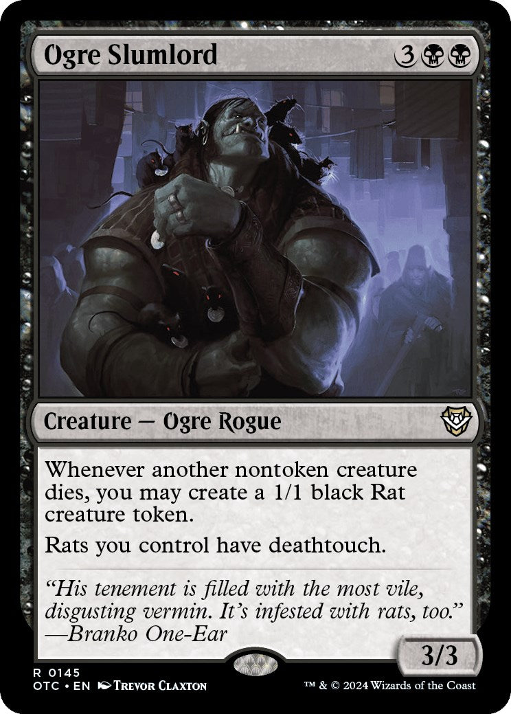 Ogre Slumlord [Outlaws of Thunder Junction Commander] | Magic Magpie