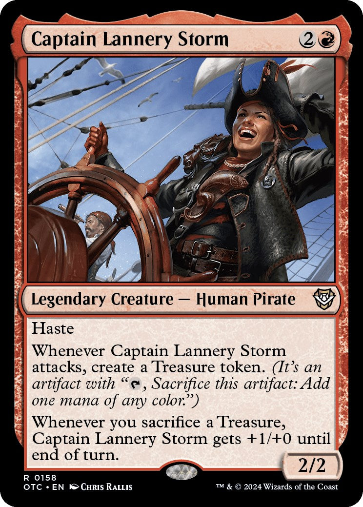 Captain Lannery Storm [Outlaws of Thunder Junction Commander] | Magic Magpie