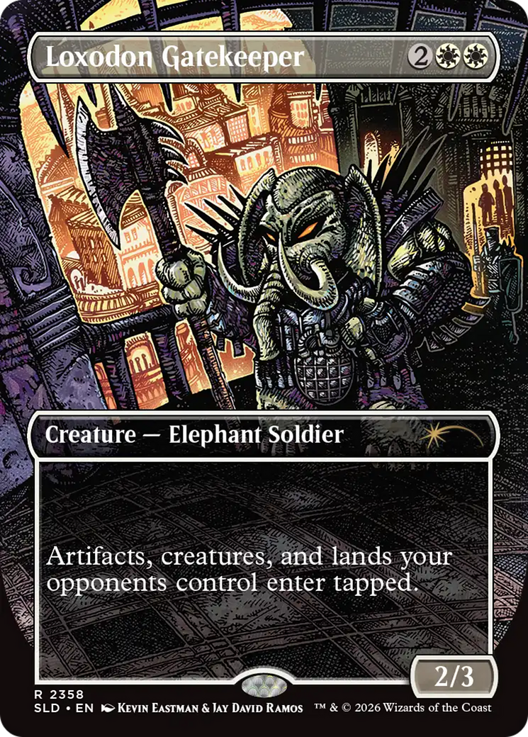 Loxodon Gatekeeper (2358) [Secret Lair Drop Series] | Magic Magpie