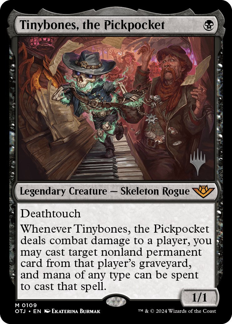 Tinybones, the Pickpocket (Promo Pack) [Outlaws of Thunder Junction Promos] | Magic Magpie