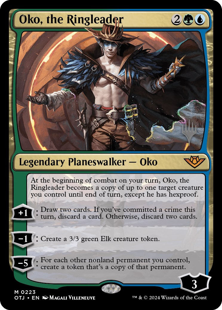 Oko, the Ringleader (Promo Pack) [Outlaws of Thunder Junction Promos] | Magic Magpie