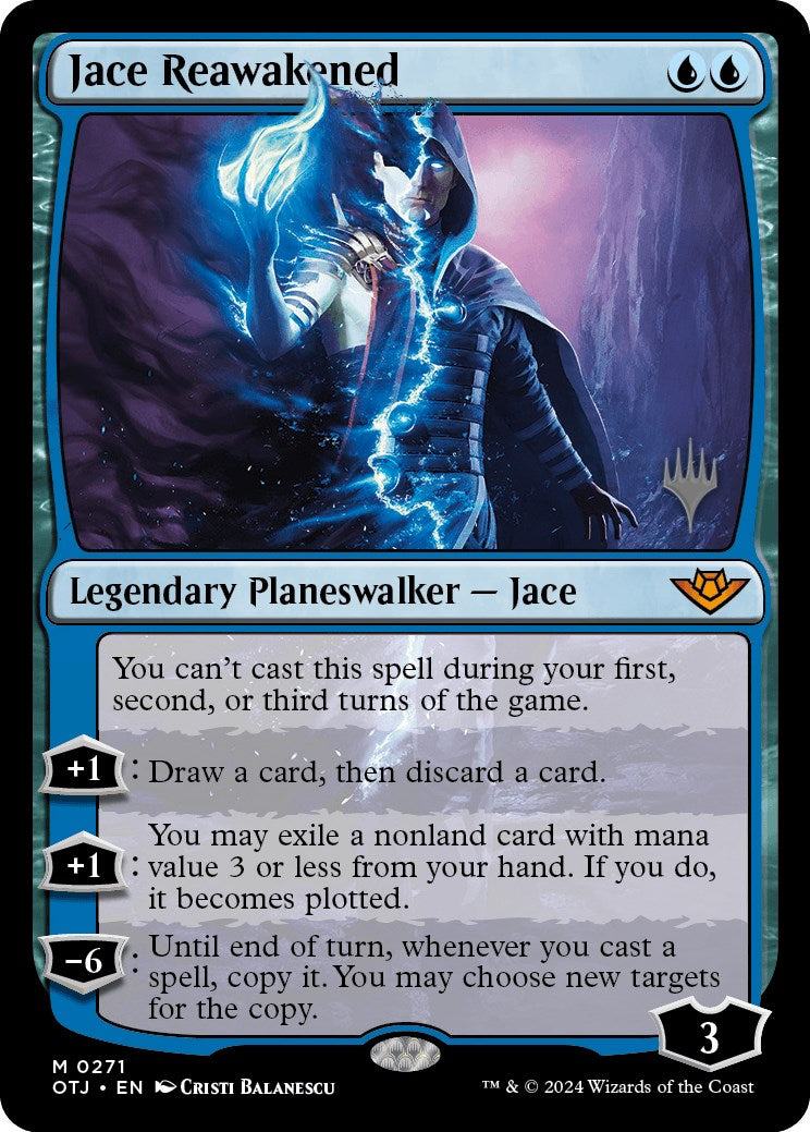 Jace Reawakened (Promo Pack) [Outlaws of Thunder Junction Promos] | Magic Magpie