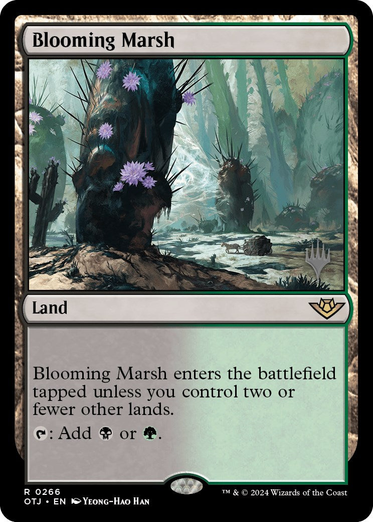 Blooming Marsh (Promo Pack) [Outlaws of Thunder Junction Promos] | Magic Magpie