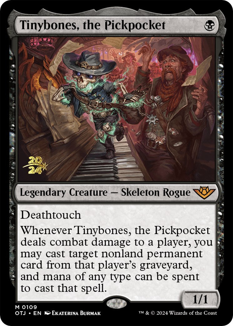 Tinybones, the Pickpocket [Outlaws of Thunder Junction Prerelease Promos] | Magic Magpie