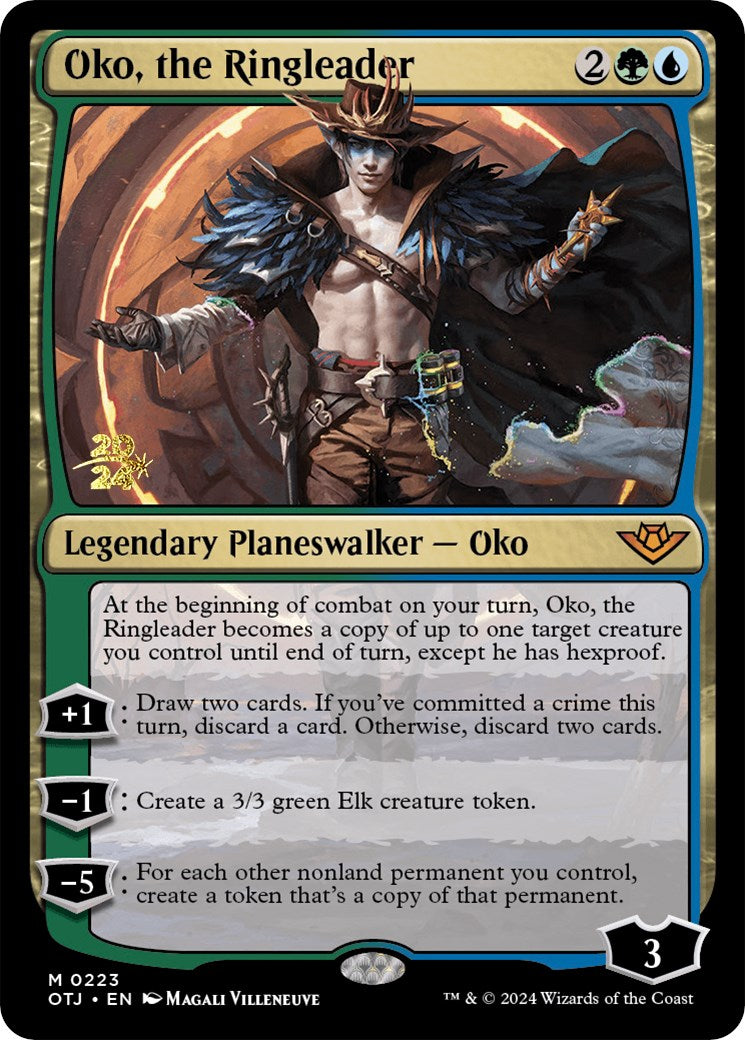 Oko, the Ringleader [Outlaws of Thunder Junction Prerelease Promos] | Magic Magpie