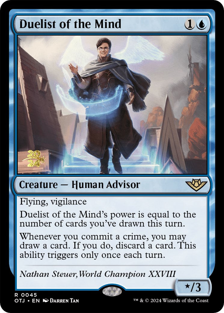 Duelist of the Mind [Outlaws of Thunder Junction Prerelease Promos] | Magic Magpie