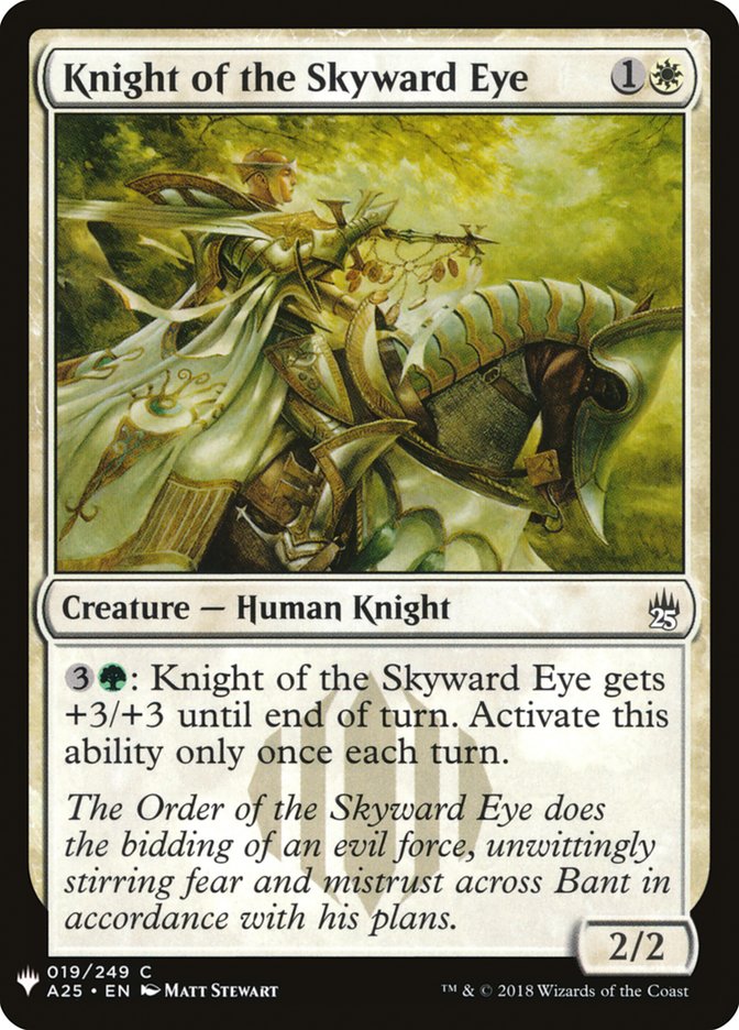 Knight of the Skyward Eye [Mystery Booster] | Magic Magpie