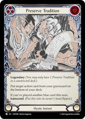 Perserve Tradition [MST099] (Part the Mistveil) | Magic Magpie