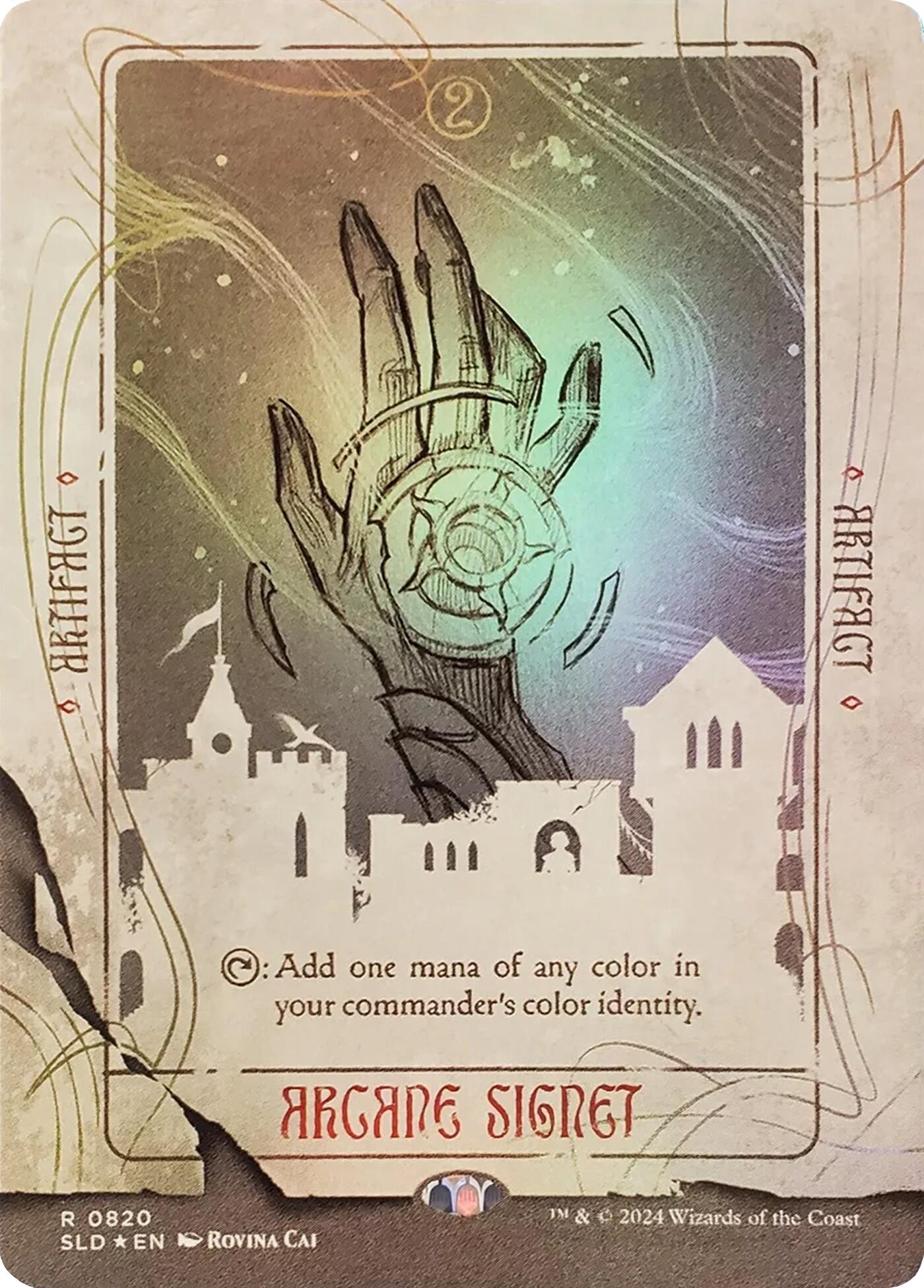 Arcane Signet (0820) (Rainbow Foil) [Secret Lair Drop Series] | Magic Magpie