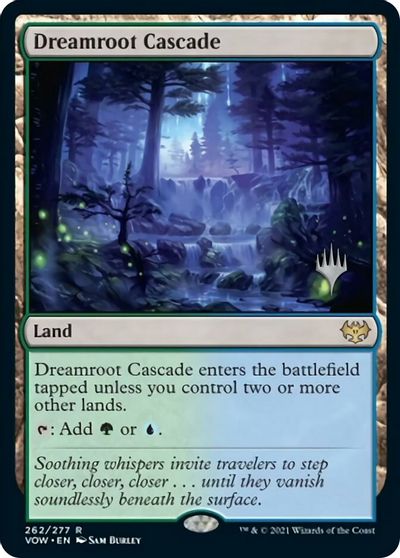 Dreamroot Cascade (Promo Pack) [Innistrad: Crimson Vow Promos] | Magic Magpie