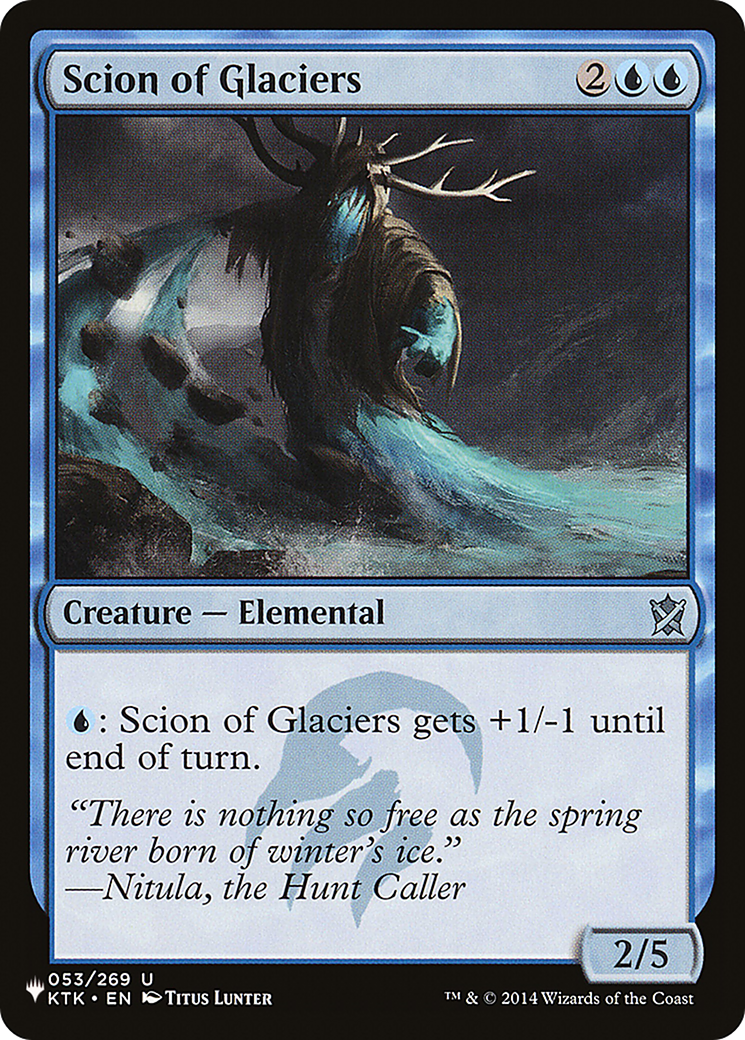 Scion of Glaciers [The List] | Magic Magpie