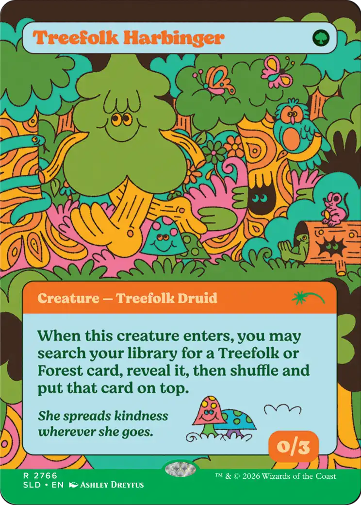 Treefolk Harbinger [Secret Lair Drop Series] | Magic Magpie