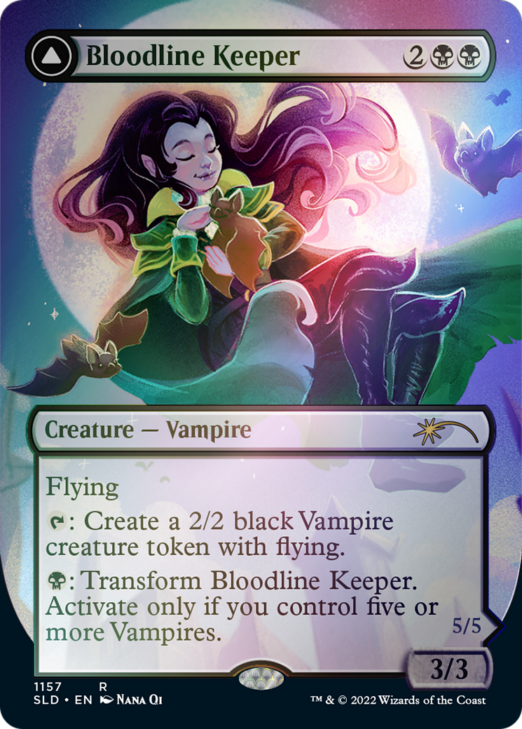 Bloodline Keeper // Lord of Lineage (Borderless) [Secret Lair: From Cute to Brute] | Magic Magpie