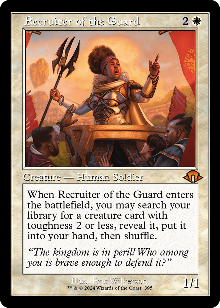 Recruiter of the Guard (Retro) [Modern Horizons 3] | Magic Magpie