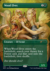 Wood Elves (Borderless) [Secret Lair Drop Series] | Magic Magpie