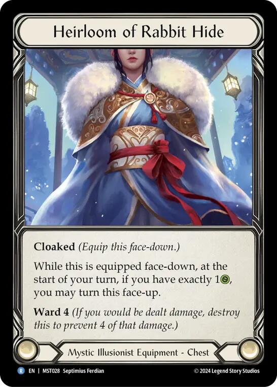 Heirloom of Rabbit Hide [MST028] (Part the Mistveil) | Magic Magpie