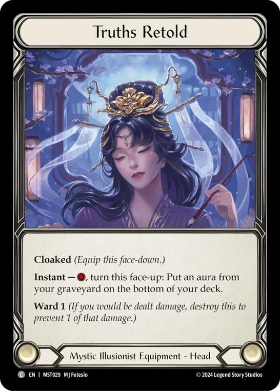 Truths Retold [MST029] (Part the Mistveil)  Cold Foil | Magic Magpie