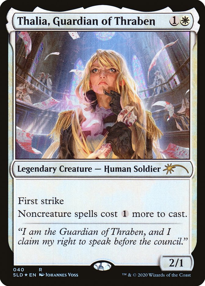 Thalia, Guardian of Thraben (40) [Secret Lair Drop Series] | Magic Magpie