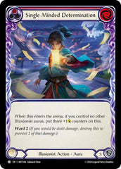 Single Minded Determination (Red) [MST146] (Part the Mistveil) | Magic Magpie